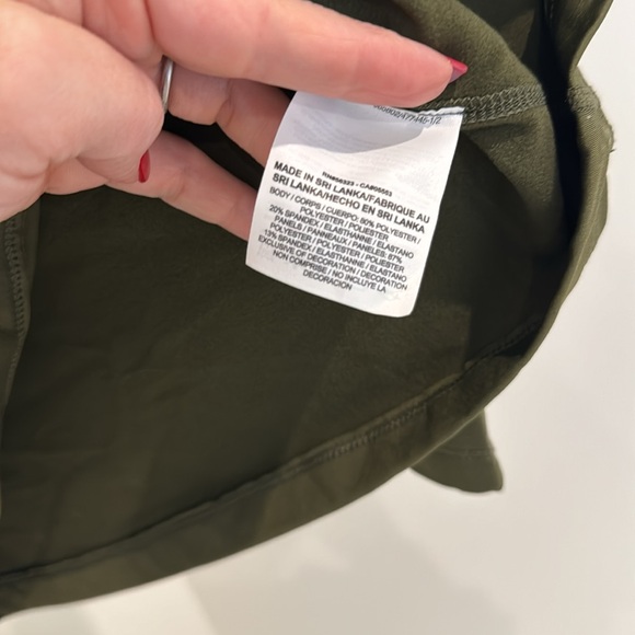 NWT Nike Green Thermal Quarter-zip - Picture 4 of 5